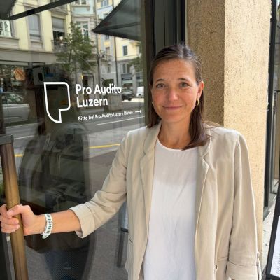 Herzlich willkommen bei Pro Audito Luzern, Nadia Theiler!